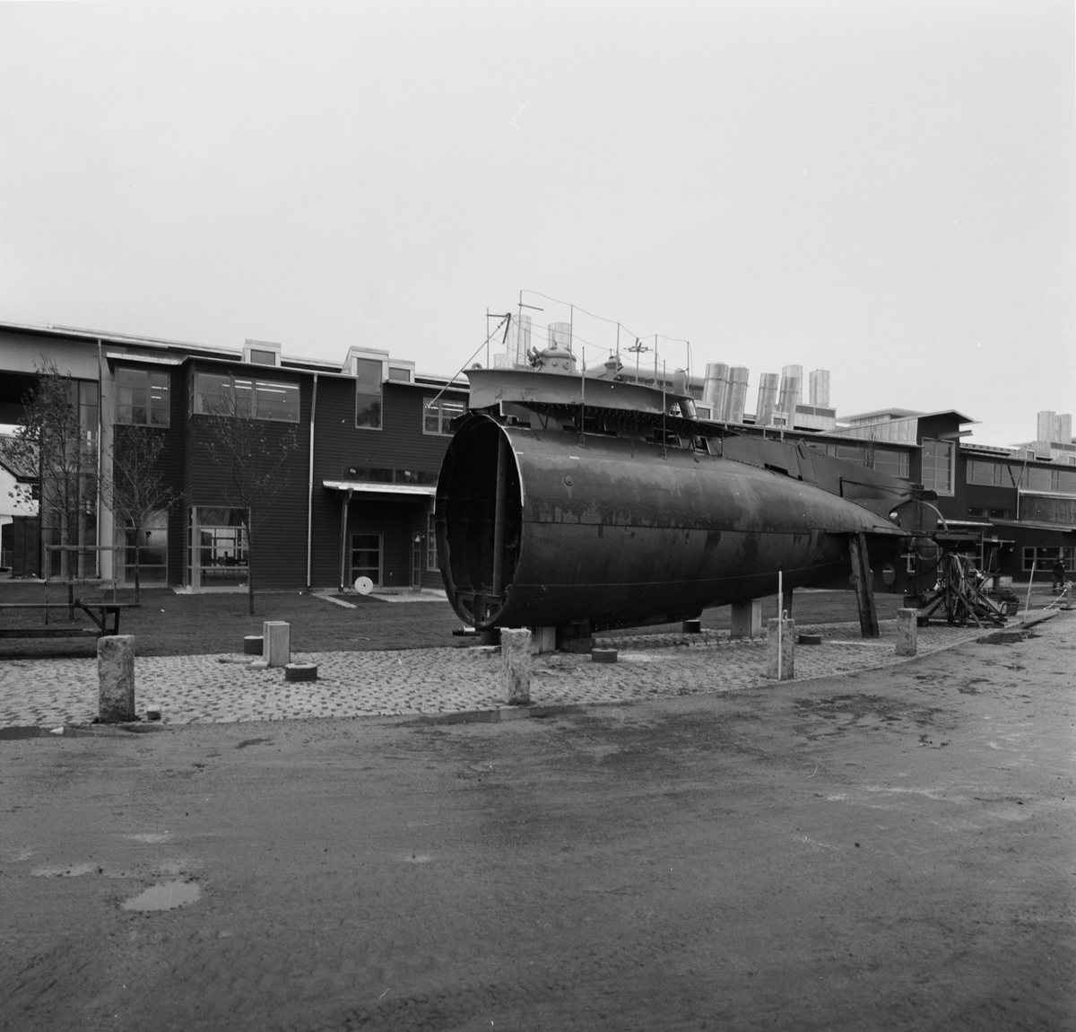 Deln av Ub.U1 och transp till Stumholmen