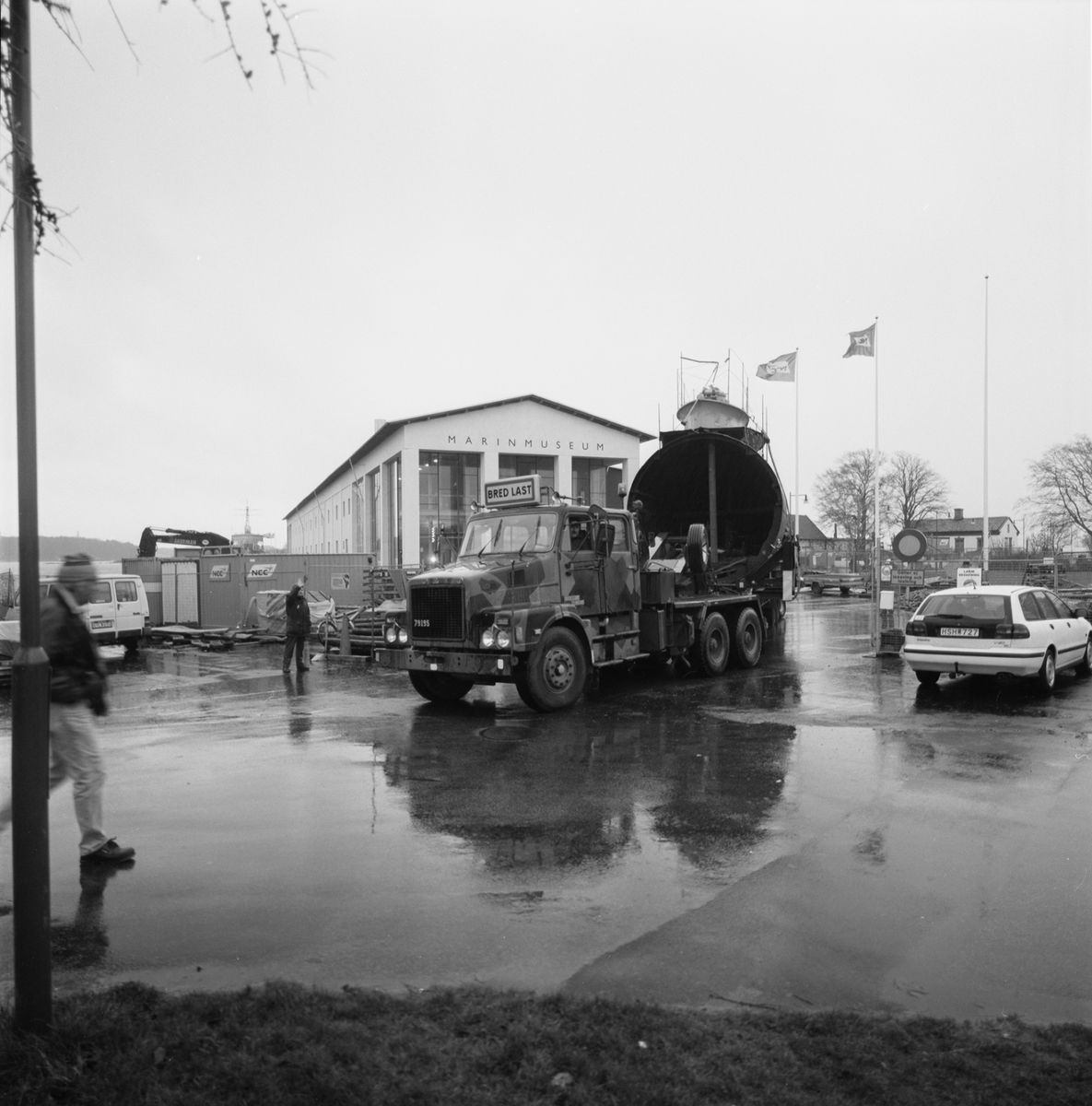 Deln av Ub.U1 och transp till Stumholmen