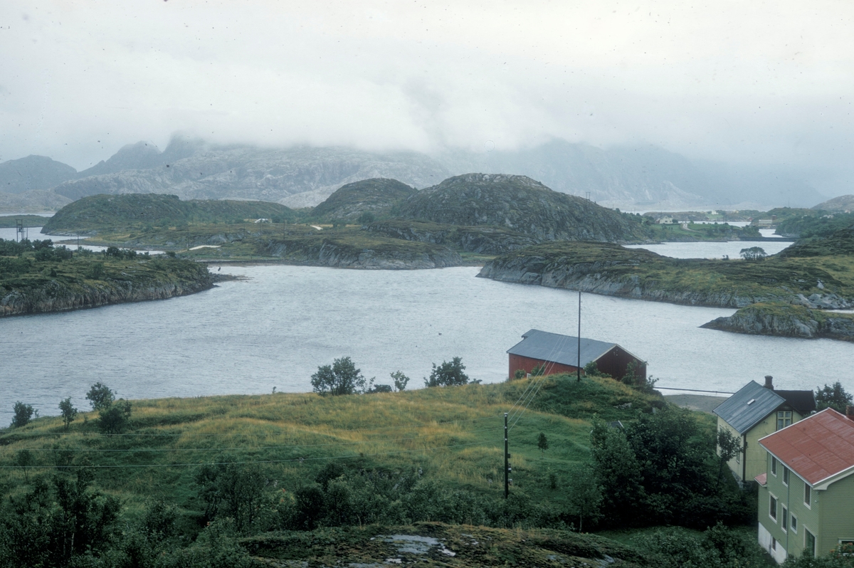 Herøy : Motiv fra Herøy på Helgeland hvor Herøy laksoppdrett A/L holdt til.