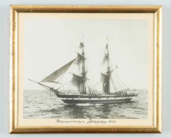 Skeppsgossebriggen Snappopp till sjöss