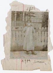 Ignazy Rostin, fotografert i Moskva 1903. (f. ca 1896 - død 