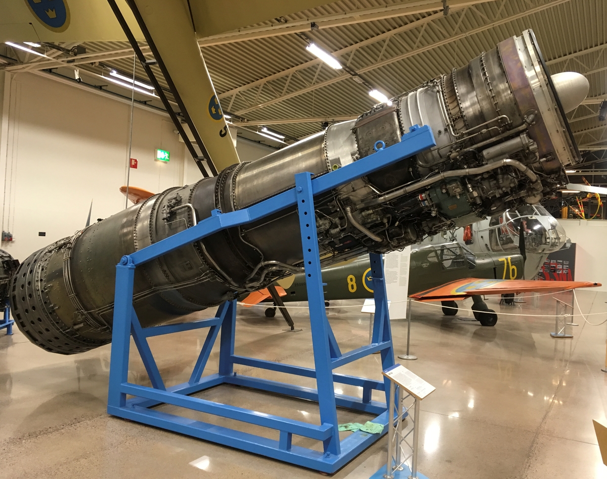 Flygmotor RM 8A. Prototyp. 