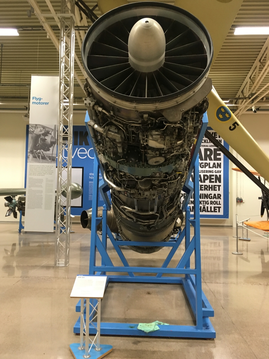 Flygmotor RM 8A. Prototyp. 