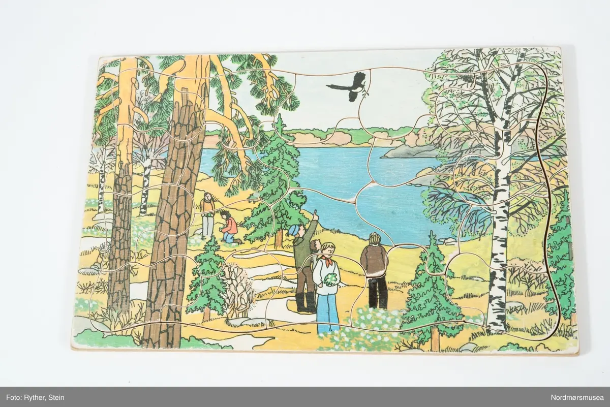 5 puslespill a) Marikken b) ? c) Emil i Lønneberget d) I skogen e) Vår