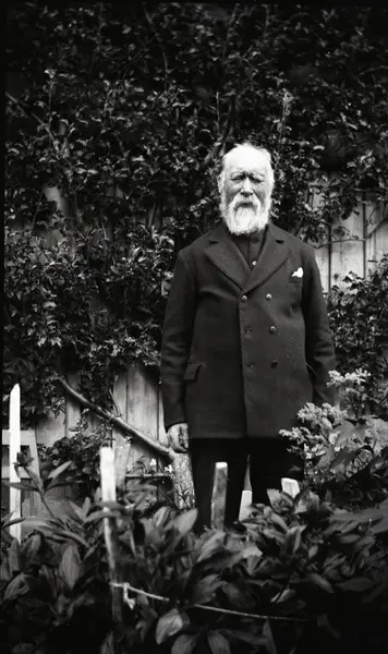 Båtbygger D. B. i Bjørkedalen