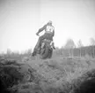 Motorcrosstävling på A 6 övningsfält.