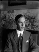 John Liedholms glasplåtssamling. Han själv.