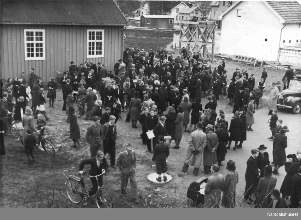 Konfirmasjon i Namsos i mai 1945