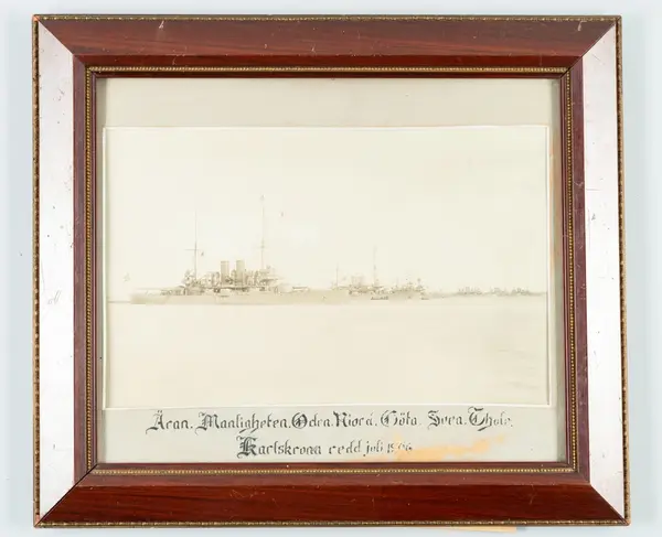 Pansarbåtseskader på Karlskrona redd i juli 1906