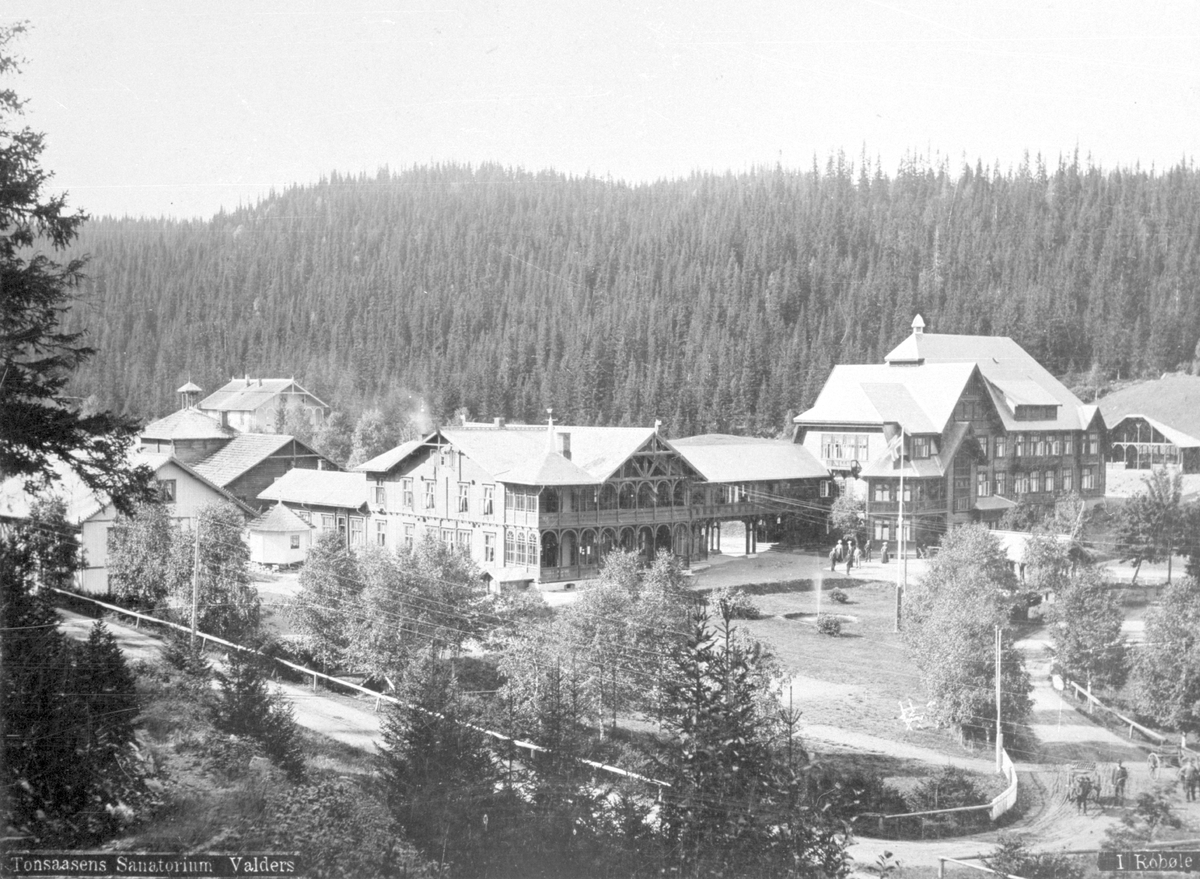 Tonsåsen sanatorium, Etnedal, før 1903.