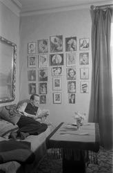 Hjemme hos Arvid Nilssen og fru Kari.