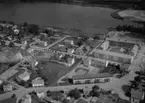 Flygfoto över Nässjö i Jönköpings län. 1256/1966