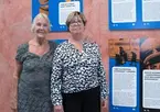 Systrarna Barbro Gustavsson och Birgitta Hellström får Raoul Wallenberg Academys Kuragepris, som delades ut på Jönköpings läns museum 5 augusti 2018.