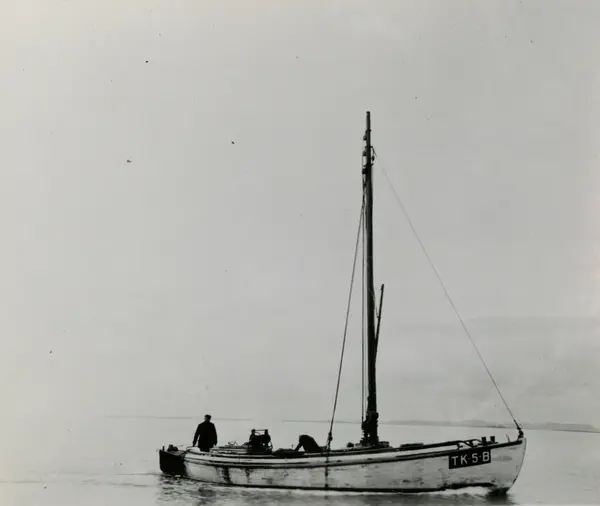 På rekefiske. - Oslofjorden