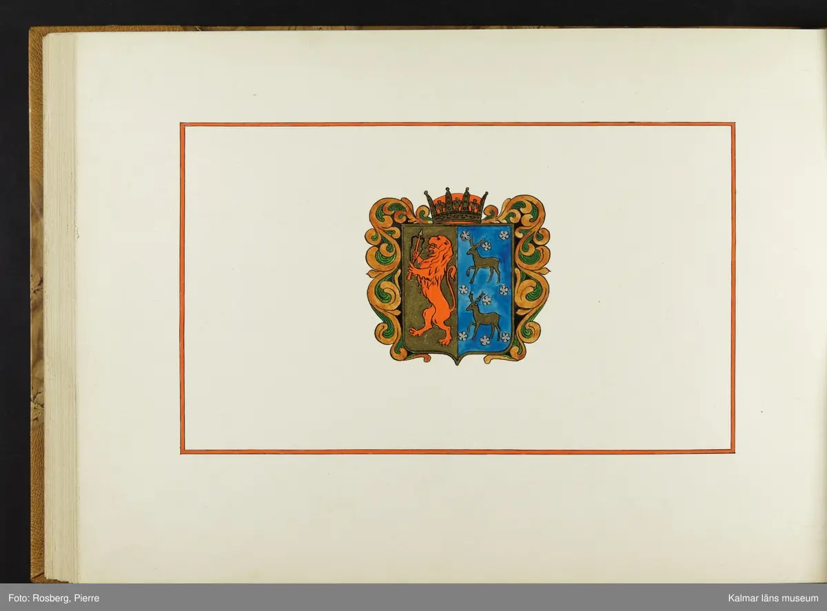 Ett stort antal motiv från Öland, kulturhistoriska platser samt landskapsmotiv.

I boken finns motiv i nämnd ordning: Ölands landskapsvapen; Borgholms slott; Alvaret; Köpings klint; Tingsflisa; barken Dovres förlisning; gravfält vid Klinta, Köping; I Repplinge; Persnäs kyrka; Rynings kors Persnäs, Långlöts kyrka; I Högsrum; Galjbacken Högsrum; Böle backe Glömminge; Kvarn vid Stora Rör; Bramstedtsgården i Strandskogen Glömminge; Öländsk västkust mellan Röhälla och Stora Rör; vägen till Möllstorps läggning; Linsänkan Glömminge; Algutsrums kyrka 1827 och 1919; Portparti vid Gråborg; Sankt Knuts kapell??; I Björnhovda bygata; vid Torslunda kyrka; Eriksöre gärden, Torslunda; Gammal stuga i Runsbäck, Torslunda; vikingagrav med vårdhållare, Skogsby, Torslunda; källare och kvarnar på landborgen ovanför Eriksöre, Torslunda; Öländskt arbetarhem Karlevi, Vickleby; Vickleby kyrka; Fröbygårda strand, Vickleby; Bondgård i Vickleby; Resmo kyrka 1920; Mysinge hög; Resmo kyrka 1826; Borgby borg; I Mörbylångadalen; Alvaret vid Bengtstorp, söder om Bårby; Bondgård vid Lenstad; Smedsgärde Gårdby s; Dröstorps ödeby; Nigelberget en höjd på alvaret s.o. om Lenstad; Tornrör och Tornrörskällan; Dröstorps mosse; Prästgropen Sandby alvar; Gård i Skarpa Alby; Bondgård i N Näsby; Augustimorgon vid Ölands östkust, Sandby socken; Segerstads gamla kyrka; Segerstads nuvarande kyrka; Kustby i Segerstads socken, Nedre Segerstad; På slagfältet vid Seby, Segerstad socken; Gammal bondgård i Övre Segerstad, Segerstad socken; I Segerstad.