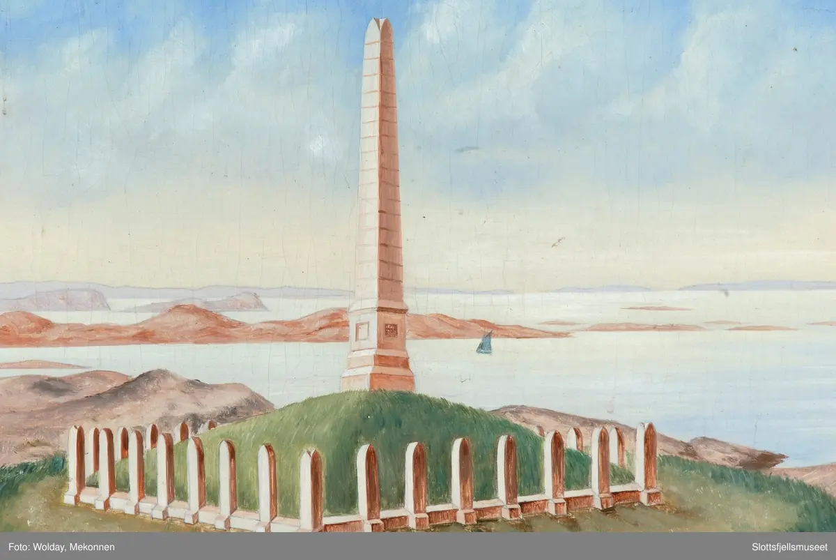 Haralds-støtten og hund