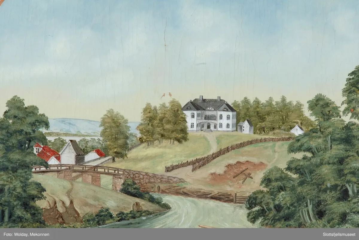 Eidsvolds-bygningen og hund