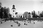 Hallaryds kyrka, 1956.