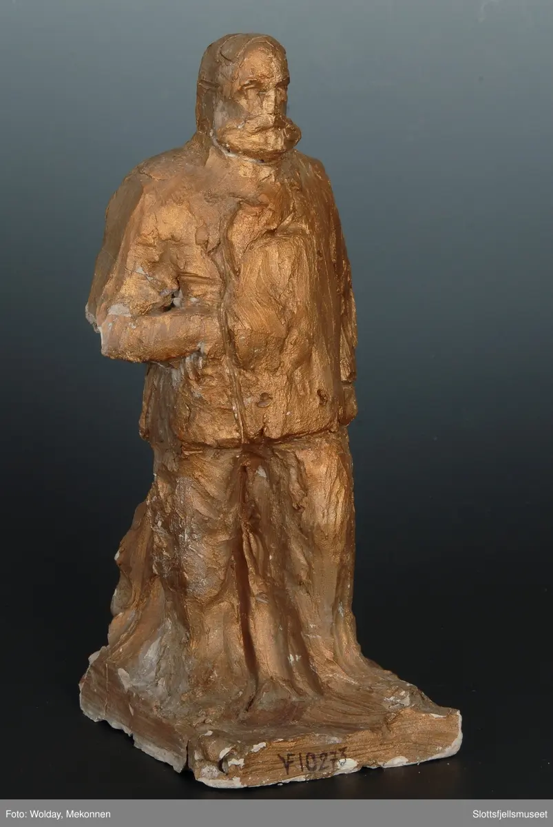 Svend Foyn - muligens utkast til  Svend Foyn-statuen ved Domkirken