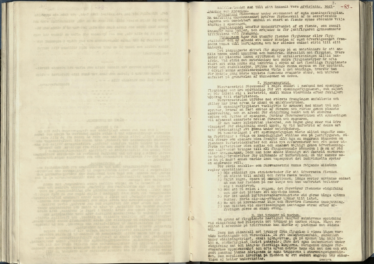 Inbunden samlingsvolym för tidskriften Flygfisken: organ för Sveriges militärflygare, 1917-1919.

Innehåll: artiklar med minnen, händelser och episoder inom den svenska militära pionjärflygningen samt fakta och råd till militära flygare. Illustrationer i form av ritningar och foton.

Sidor framställda genom stencilering med inklistrade fotografier.


Ingående nummer:

1 - augusti 1917 (sida 1-11)
2 - september 1917 (sida 12-21)
3 - oktober 1917 (sida 22-31)
4 - november 1917 (sida 32-42)
5 - december 1917 (sida 43-53)
6 - januari 1918 (sida 54-64)
7 - februari 1918 (sida 65-77)
8 - mars 1918 (sida 78-88)
9 - april 1918 (sida 89-101)
10 - maj 1918 (sida 102-111)
11 - juni 1918 (sida 112-126)
12 - juli 1918 (sida 127-137)
13 - augusti 1918 (sida 138-148)
14 - september 1918 (sida 149-157)
15 - oktober 1918 (sida 158-168)
16 - november 1918 (sida 169-180)
17 - december 1918 (sida 181-190)
18 - januari 1919 (sida 191-202)
19 - februari 1919 (sida 203-214)
20 - mars 1919 (sida 215-226)
21 - april 1919 (sida 227-240)
22 - maj 1919 (sida 241-251)
23 - juni 1919 (sida 252-263)
24 - juli 1919 (sida 264-274)
25 - september 1919 (sida 275-286)
26 - oktober 1919 (sida 287-298)
27 - december 1919 (sida 299-309)