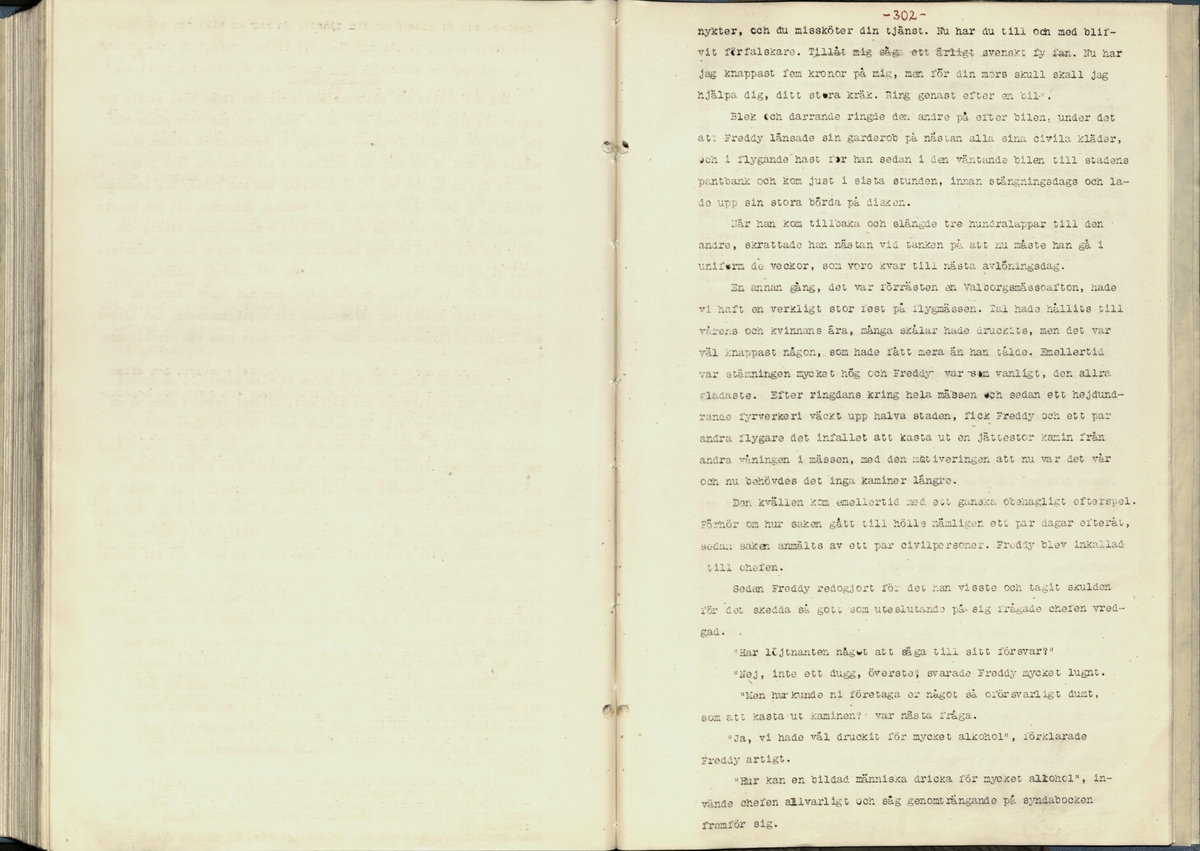 Inbunden samlingsvolym för tidskriften Flygfisken: organ för Sveriges militärflygare, 1917-1919.

Innehåll: artiklar med minnen, händelser och episoder inom den svenska militära pionjärflygningen samt fakta och råd till militära flygare. Illustrationer i form av ritningar och foton.

Sidor framställda genom stencilering med inklistrade fotografier.


Ingående nummer:

1 - augusti 1917 (sida 1-11)
2 - september 1917 (sida 12-21)
3 - oktober 1917 (sida 22-31)
4 - november 1917 (sida 32-42)
5 - december 1917 (sida 43-53)
6 - januari 1918 (sida 54-64)
7 - februari 1918 (sida 65-77)
8 - mars 1918 (sida 78-88)
9 - april 1918 (sida 89-101)
10 - maj 1918 (sida 102-111)
11 - juni 1918 (sida 112-126)
12 - juli 1918 (sida 127-137)
13 - augusti 1918 (sida 138-148)
14 - september 1918 (sida 149-157)
15 - oktober 1918 (sida 158-168)
16 - november 1918 (sida 169-180)
17 - december 1918 (sida 181-190)
18 - januari 1919 (sida 191-202)
19 - februari 1919 (sida 203-214)
20 - mars 1919 (sida 215-226)
21 - april 1919 (sida 227-240)
22 - maj 1919 (sida 241-251)
23 - juni 1919 (sida 252-263)
24 - juli 1919 (sida 264-274)
25 - september 1919 (sida 275-286)
26 - oktober 1919 (sida 287-298)
27 - december 1919 (sida 299-309)