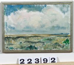 Gråväder, på Alvaret [Målning]