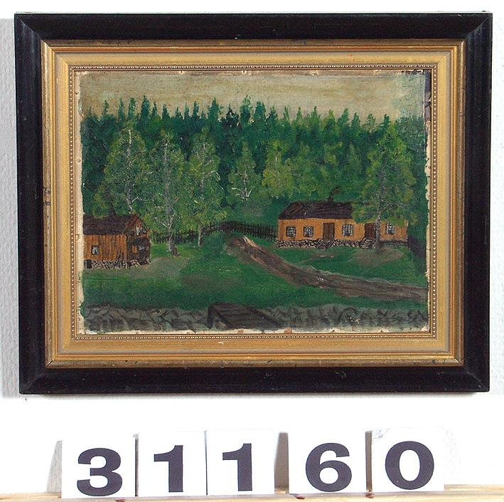 Den första tavlan [Målning]