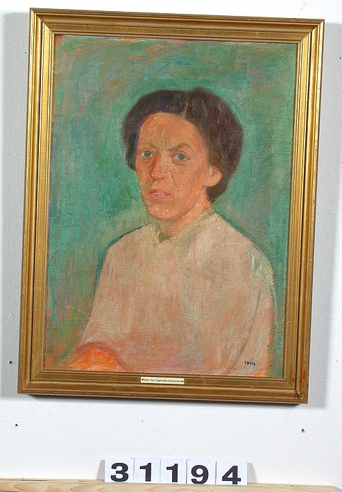 Konstnären Thor Fagerkvists syster Hilda Fagerkvist