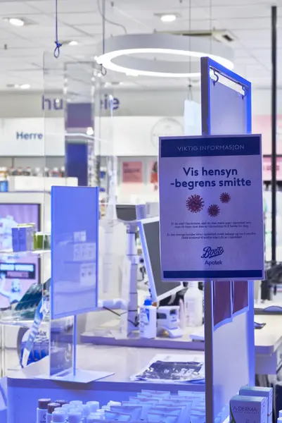 Tiltak i apotek under pandemien