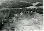 Flygfoto över Tidö slott, Tidö.