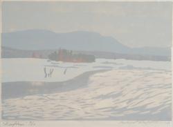 Älvfåran [Träsnitt]