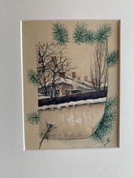 Vintermotiv [Målning]