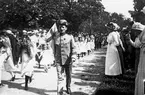 Okänd tid och plats -- kan vara i Malmköping

Sergeant Hjalmar Lundqvist.