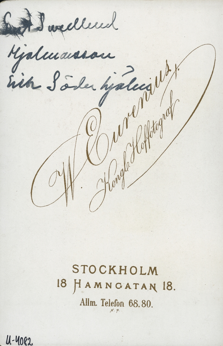 Swedlund, Hjalmarsson och Erik Söderhjälm