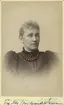 Fru Ida Kjellerstedt.