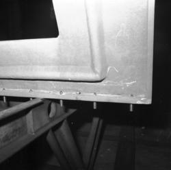 Akustiska fönster på ubåten Västergötland