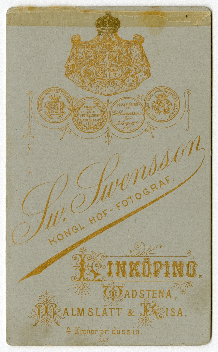 Porträtt av okänd kvinna (Ida ?).
