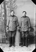 Två värnpliktiga från ridskolan i Strömsholm, Uppland 1923