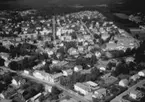 Flygfoto över Vetlanda, Jönköpings län. 1223/ 1966