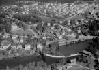 Flygfoto över Smedjebacken 1958.