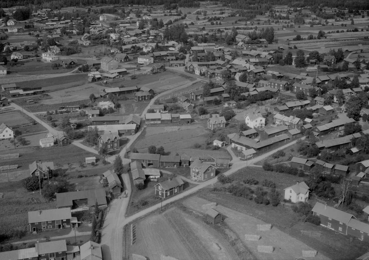 Flygfoto över Färnäs 1960.