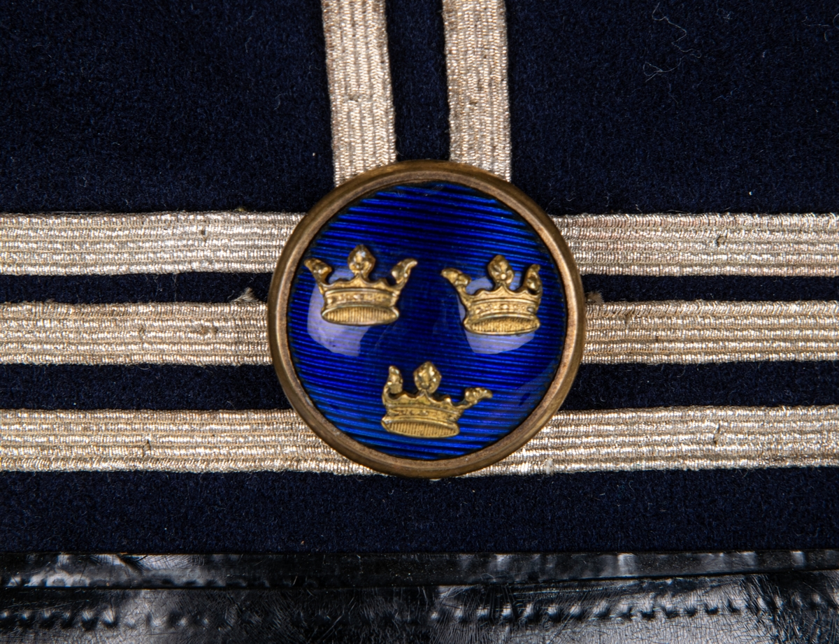 Uniform M/Ä -23. Intendentkåren. Sydd i augusti 1930 å I14:s  off- och uoffskrädderi av skräddarmästare Axel Willhelm Granath.