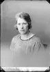 Maja Söderblom från Annö, Valö socken Uppland 1926