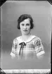 Wera Berggren från Botarsbo, Valö socken, Uppland 1926