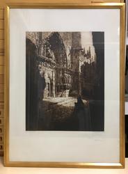 Kröningsporten i Burgos [Etsning]