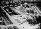 Flygfoto över Stockaryd i Sävsjö kommun, Jönköpings län.  845/1967