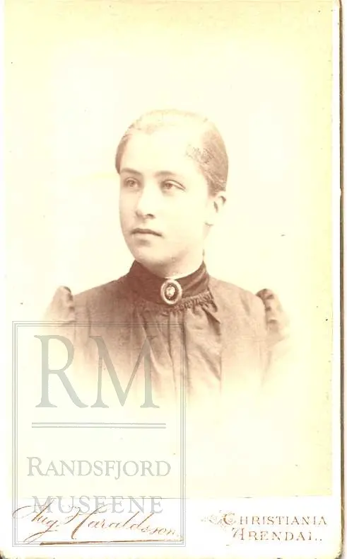 Fotoalbum fra gården Øvre Næs Vestre i Brandbu. Portretter av familien Næs m fl