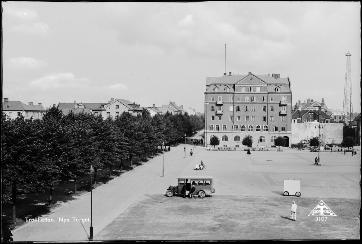 Trollhättan. Torget