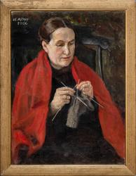 Kunstnerens mor [Maleri]