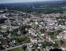 Flygfoto över Smålandstenar i Gislaveds kommun. Jönköpings län 342/1968